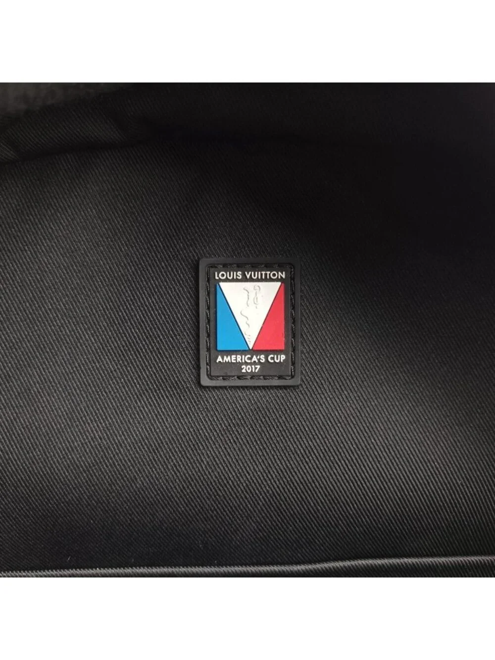 Louis Vuitton Josh America's Cup Noir Multi Damier Cobalt Backpack